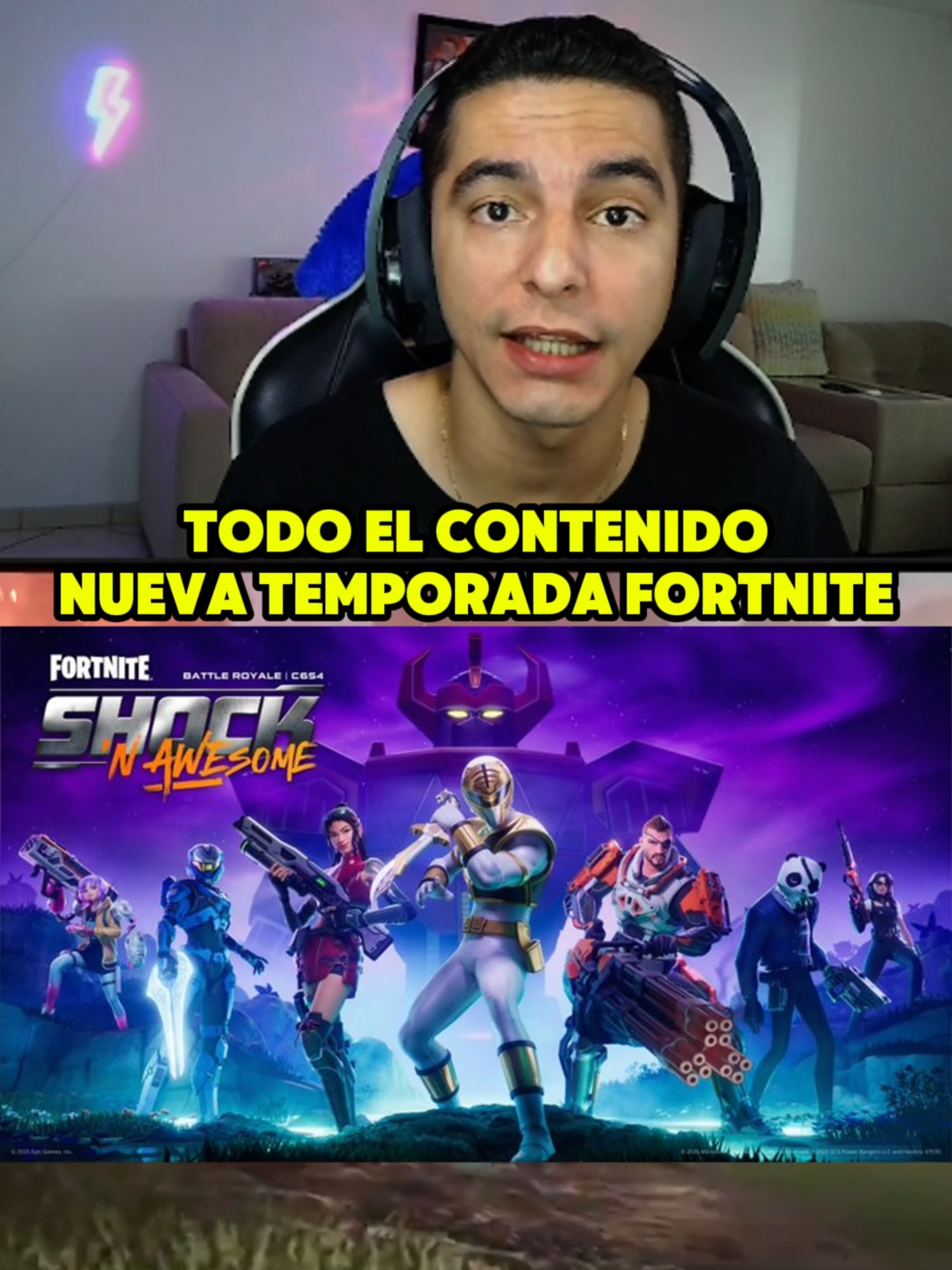 TODO EL CONTENIDO QUE LLEGA EN LA NUEVA TEMPORADA DE FORTNITE#fortnite #novedadesfortnite #noticiasfortnite #nuevatemporada #powerrangers