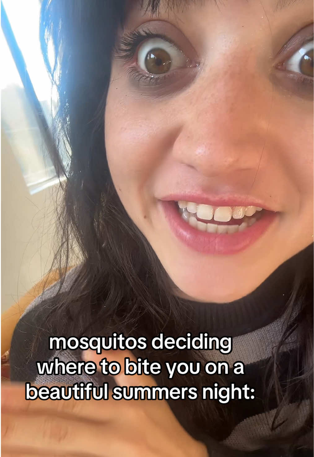 the only mosquitos that bite are women actually. Pretty cool