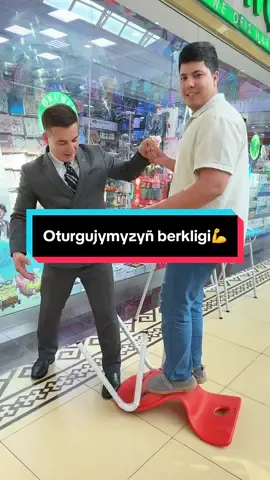 Oturgujymyzyñ berkligini özüñiz gördüñiz! 5 Ýyl Kepillik berýäris!  #gorkana #gorkanaakyol #oturgyc #parta #telekeci 