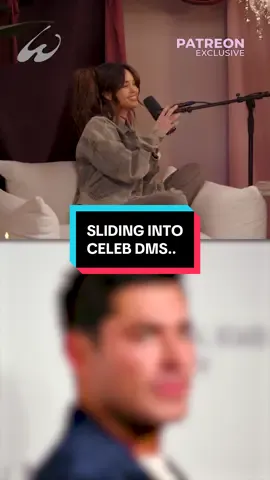 Sliding into celebrity DMs 😂 #podcast #qtcinderella #valkyrae #wineaboutit 