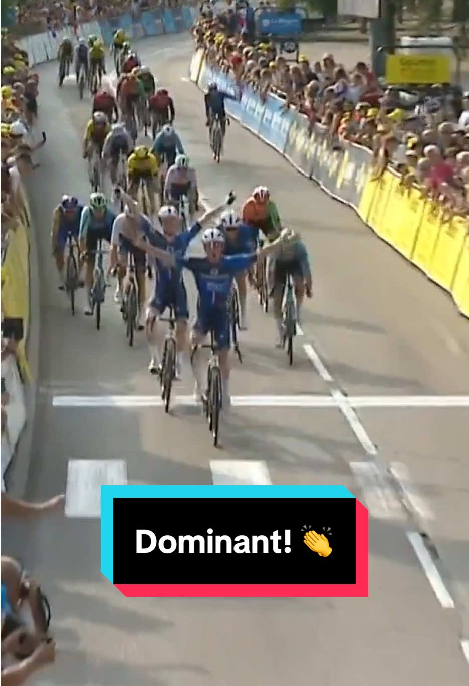 Strength in numbers 💪 Tom Donnenwirth and David Gaudu deliver a 1-2 for Groupama-FDJ on the opening stage of the Tour de l'Ain! 👏