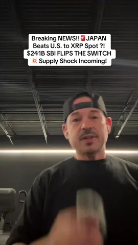 Breaking XRP NEWS!! August 2025 🗞️🚨JAPAN Beats U.S. to XRP Spot ?! $241B SBI FLIPS THE SWITCH 💥 Supply Shock Incoming! Japan’s bank SBI is about to approve a spot XRP ETF with Bitcoin also… before the U.S. While our regulators stall, SBI is moving first. With $241B in assets and deep Ripple ties, this could spark a global XRP supply shock. 12 XRP/SOL ETFs are pending in the U.S., with 85–95% approval odds. But Japan is done waiting. Every ETF locks up billions in XRP into cold custody—reducing circulating supply permanently. This isn’t speculation—this is the transfer of power in real time. You’re not early. You’re just on the right side of history. #xrpnews #xrpusd #xrp2025 #xrpetf #ripple #cryptoetf #sbinews #xrpsupplyshock #japanetf #spotetf #solanaetf #forrestunfiltered (Not financial advice. Always do your own research.)