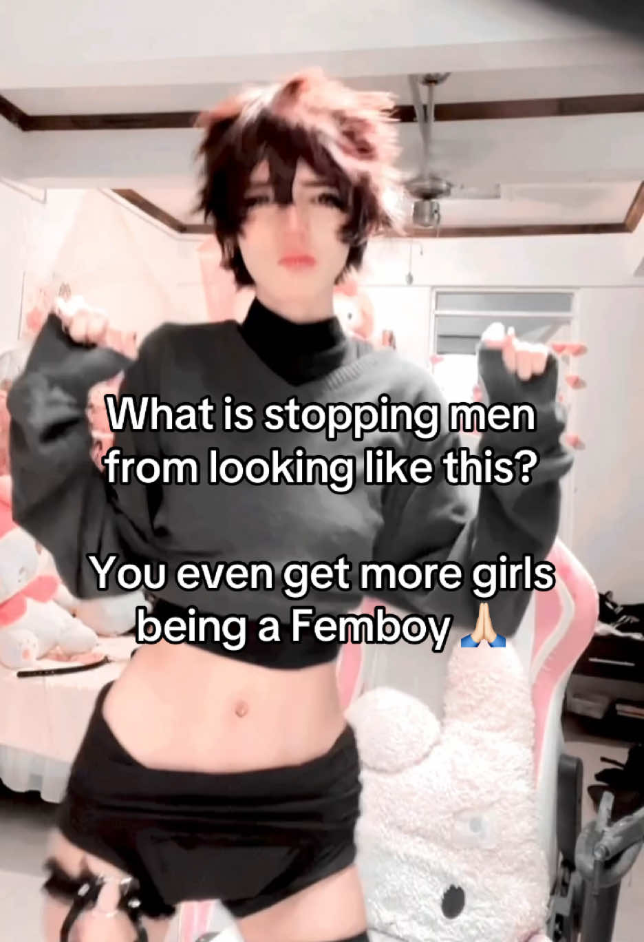 Like literally 😭, I want more Femboys pls Muscular femboys 🙏🏻🙏🏻 #femboy #femenineboy #twink #meme #humor #humor #femboymemes #femboymeme #femboytiktok #idontknow 