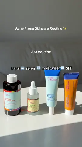 Morning routine: Niacinamide Brightening Toner ($14) Niacinamide Serum ($6) Hydrating Gel Moisturizer with Electrolytes ($10) Sheer Mineral Sunscreen SPF 30 ($12) Nighttime routine: Clarify & Cleanse Bar ($5) Niacinamide Brightening Toner ($14) Niacinamide Serum ($6) Yuzu Blemish Gel Cream ($8)  #goodmolecules #skincare #skincareroutine #acneprone #breakouts #acneproneroutine @jana 🫧 