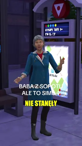 BABA Z SOPOTU, ALE TO SIMS 4 #baba #sopot #autobus #sims #thesims #sims4 #thesims4 #komedia 