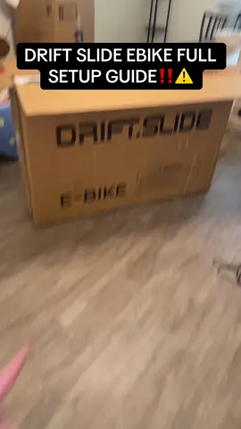 Dont worry about stressing putting this together, i gotchu😎 #driftslideebike #ebike #christmas #christmasgiftideas #Outdoors #bike 