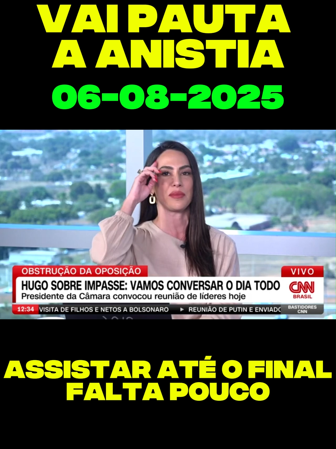 Anistia Hugo Motta Vai Pauta a Anistia Atualizado, Motta está acaminho para discutir com deputados intervenção. Vamos conversar o dia inteiro, diz Hugo sobre impasse com oposição Anistia Tem chances reais agora Pessoal vamos