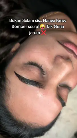 Brow Bomber sculpt (lamination+mapping+waxing+tinting) #eyebrowlamination #eyebrowscuplt #browbomber #halal 
