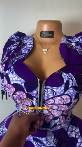 J’ai encore franponnée la robe de ma cliente nourrisse 💜💙✂️ @COIFFEUSE À DOMICILE 62880004 🫶🏼❤️#robe #pagneafricain #couture #vues #fyp #200k 