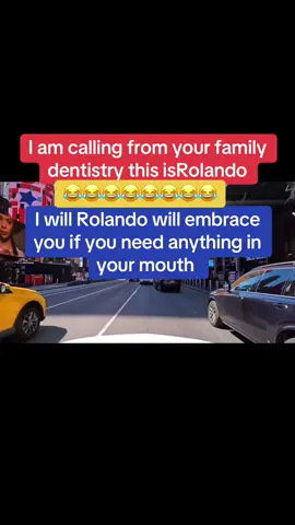 I am calling from your family dentistry this is Rolando #dentistry  #funnyvideos😂 #prankvideo  #mouth  #weird #prankcalls  #rolando  
