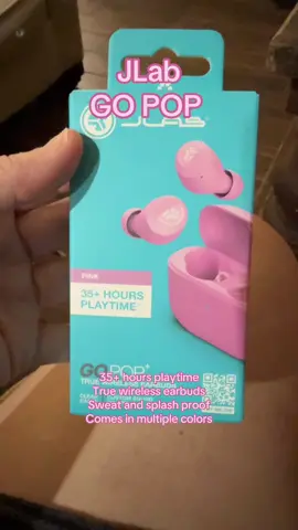 Great earbuds!!!  Perfect for adults and children.  The perfect gift idea. Multiple color choices- my personal favorite is PINK!! #younglife #itsafamilything #jlab #jlabearbuds #jlabgopop #backtoschool #tiktokbacktoschool @JLab @jlab_store 
