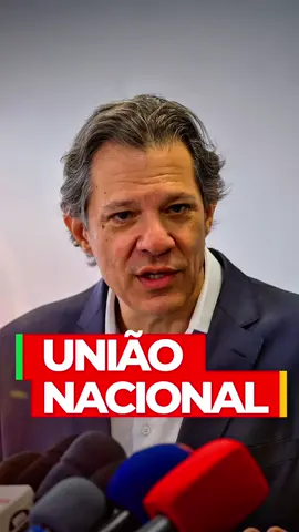 União para defender os interesses nacionais, nossos empregos, nossa economia, nossa nação próspera, justa e soberana.