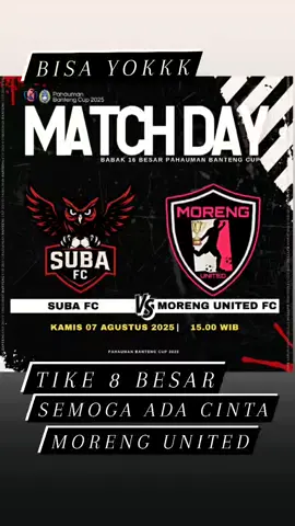 Tiket 8 besar.  #MORENG_UNITED #Pahauman_Banteng_Cup2025 #Sengah_Temila #Landak #Kalbar #Indonesia
