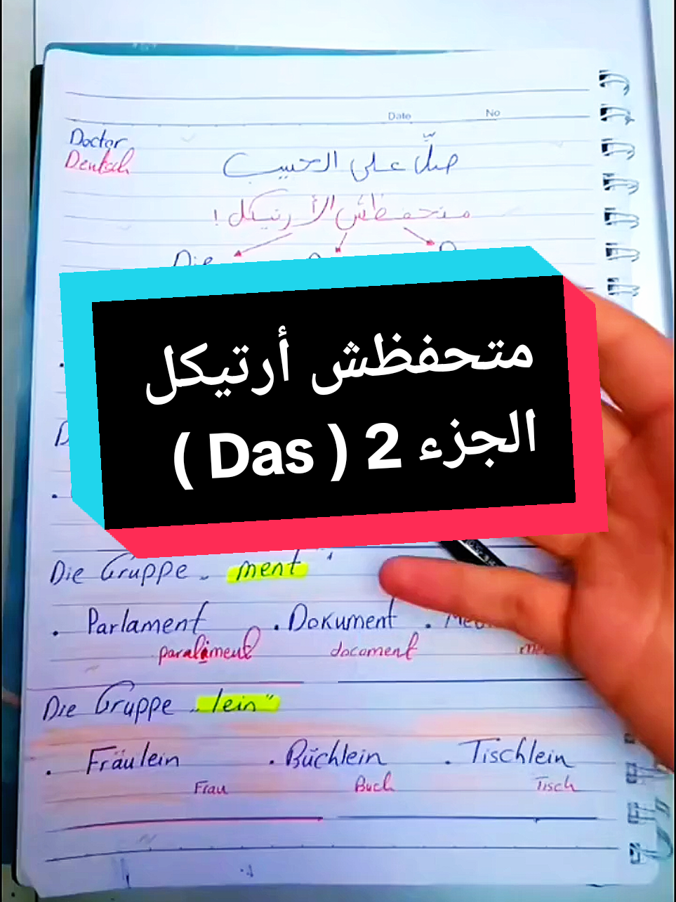 ربي إني لما أنزلت إلي من خير فقير + تعليم اللغة الألمانية من الصفر بدون كورسات أرتيكل الكلمة #تعلم_ألماني #اللغةالالمانية #deutschlernen #deutsch #drdeutsch 