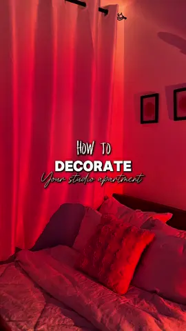 Decorating your studio apartment?🤭Here are 3 simple upgrades that make a big impact.  1. Picture wall frames add personality and warmth. 2. **Accent lighting sets the mood and makes your space feel cozy.  3. A large mirror in the living room opens up the space and reflects light, making your apartment feel bigger and brighter. Hope this helps!  #njerisvisualdiary #studioapartment #studioapartmentdecor 