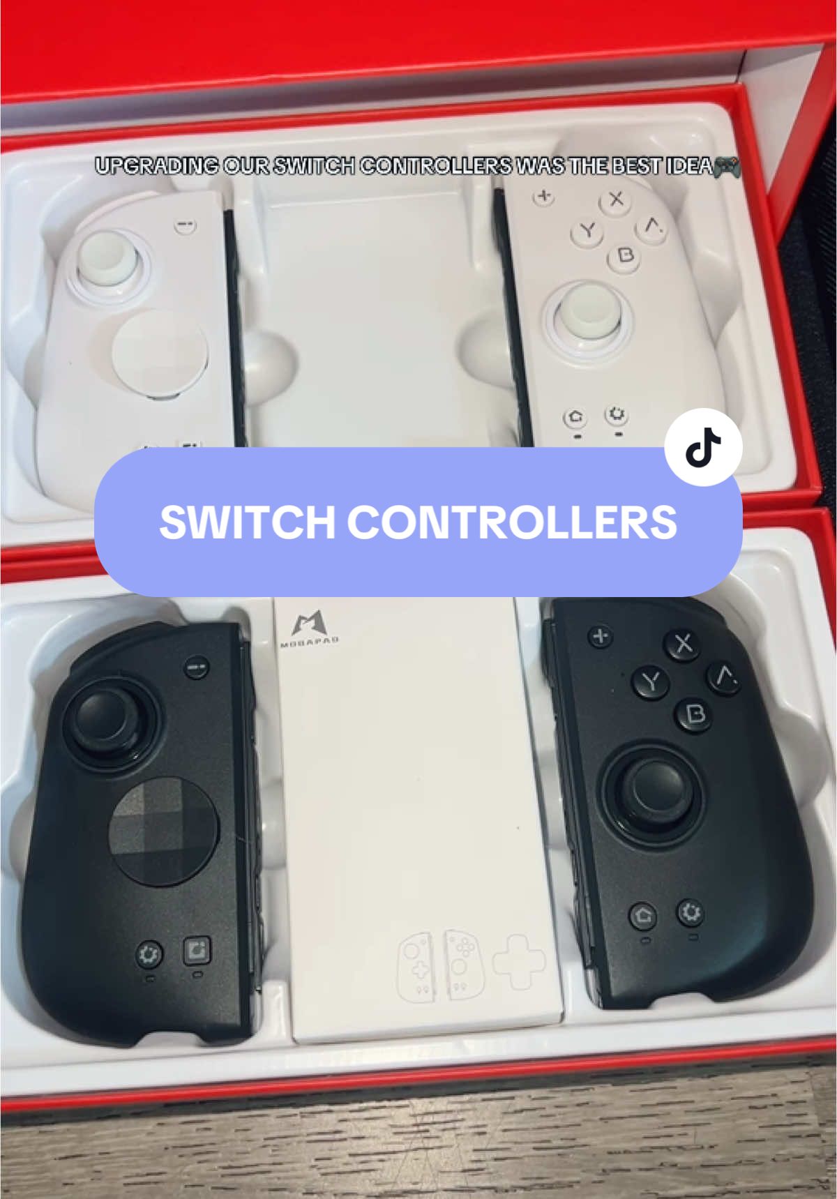 Upgraded our switch controllers🎮 #MaineBesties✨#NinentoSwitch#GameController#WirelessController#Switch#ItTakesTwo 