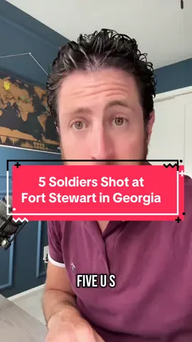 8/6 5 Soldiers Shot at Fort Stewart in Georgia 