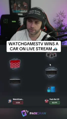 WATCHGAMESTV WINS A CAR ON LIVE STREAM 🚓 #kickstreaming 