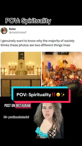 POV: Spirituality‼️🙂‍↔️✨ #therealpavlinaekaterini #spirituality #spiritualtiktok #spiritual #altars #greenscreen 