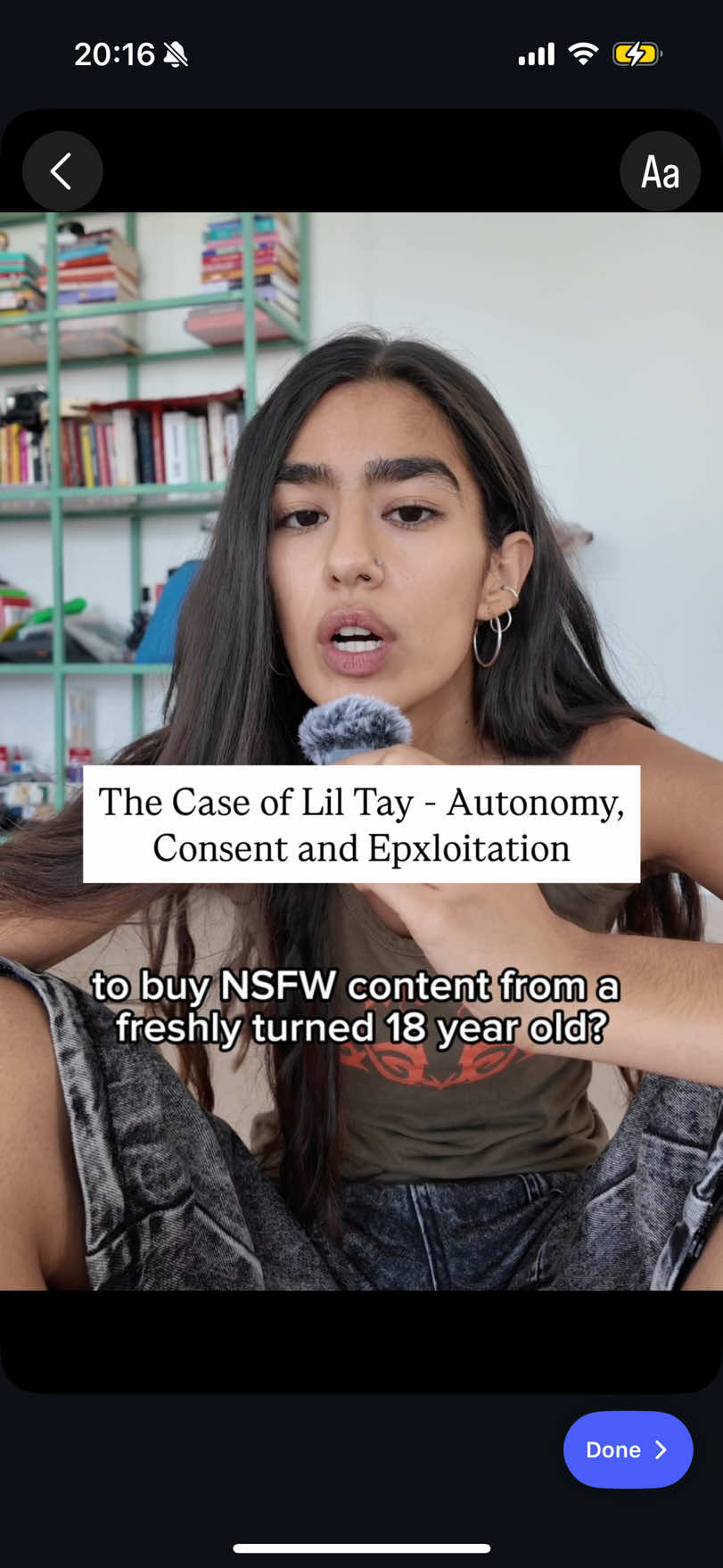 The discourse surrounding Lil Tay has been quite intriguing to me. The lack of focus or care about somebody who was legally a minor only a few days ago seems to be appalling. Or the acknowledgment that this is someone who was groomed to become this way and that her family is taking advantage of her.  Those are the main reasons for my unease. It also sparked my thoughts on how old one should be when attempting to get into the SW industry. If you’re interested in hearing those let me know. What’s your take on everything?