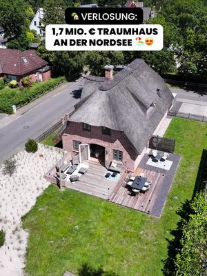 GEWINNE DIESES NORDSEE-TRAUMHAUS IM WERT VON 1,7 MIO. €. Jetzt mitmachen und Lose sichern! 