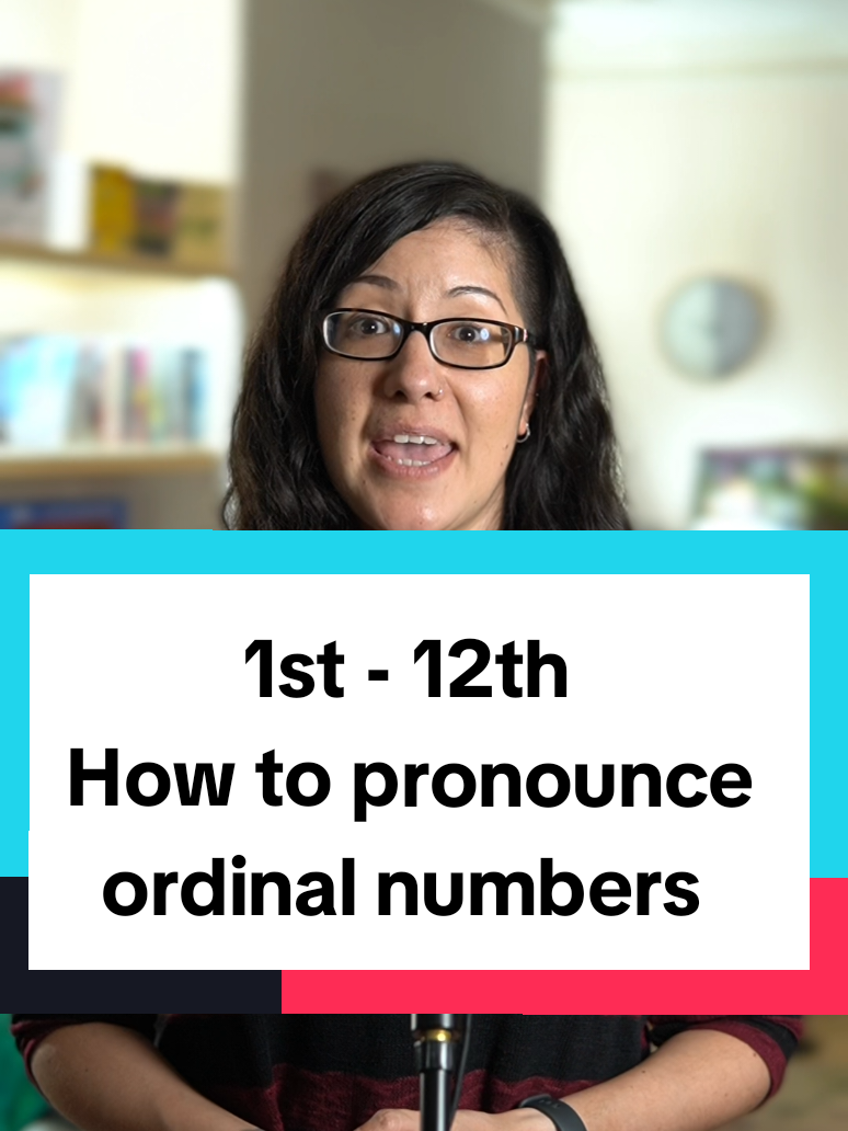 Ordinal numbers - do you know how to pronounce them? They are difficult, especially fifth, sixth and twelfth. I hope this video can help you to pronounce them with more confidence!  Thanks to @randomness.235 for the suggestion.  Don't forget to like this video and follow me for more British English pronunciation, natural English, idioms, phrasal verbs, tips and more!  #studyenglish #englishphrases #phrasalverb #phrasalverbs #howtopronounce #englishclass #englishvocabulary #britishenglish #naturalenglish #idioms #englishteacher #englishlanguagelearning #britishenglishpronunciation #englishpronunciation #englishlesson #britishenglishteacher #englishidioms #esl #improveyourenglish #asmr #english #englisch #anglais #ingles #englishspeaking #ukenglishclass #numbers #ukenglish #twelfth #eleventh #tenth #ninth #eighth #seventh #sixth #fifth #fourth #third #second #first #12th #11th #10th #9th #8th #7th #6th #5th #4th #3rd #2nd #1st 