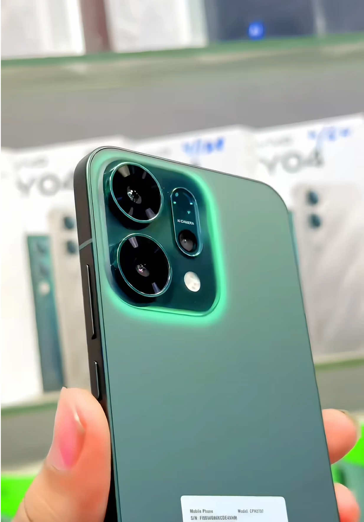 Oppo Reno 14 5G Green 120hz 6000mah Full Review 👀😍😱#oppoReno14series#oppo #pkoppokod #reno145g #mysparkgo2 