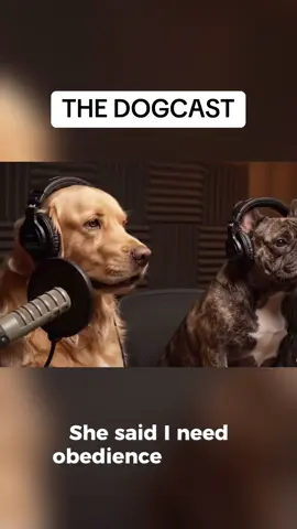 If our dogs had a podcast 🤣 #fyp #viral #dogs 