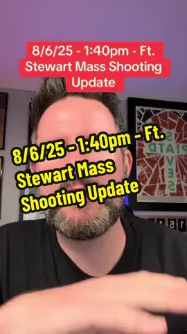 8/6/25 - 1:40pm - Ft. Stewart Mass Shooting Update - 5 soldiers injured in Fort Stewart shooting. No deaths. Suspect in custody. #FortStewart #ActiveShooter #MilitaryNews #BreakingNews #TrueCrimeTok #GeorgiaNews #USArmy #NewsUpdate