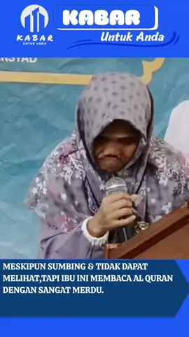 Subhanallah..sungguh sempurna ibu di mata Allah. #kabaruntukanda #ngajimerdu 