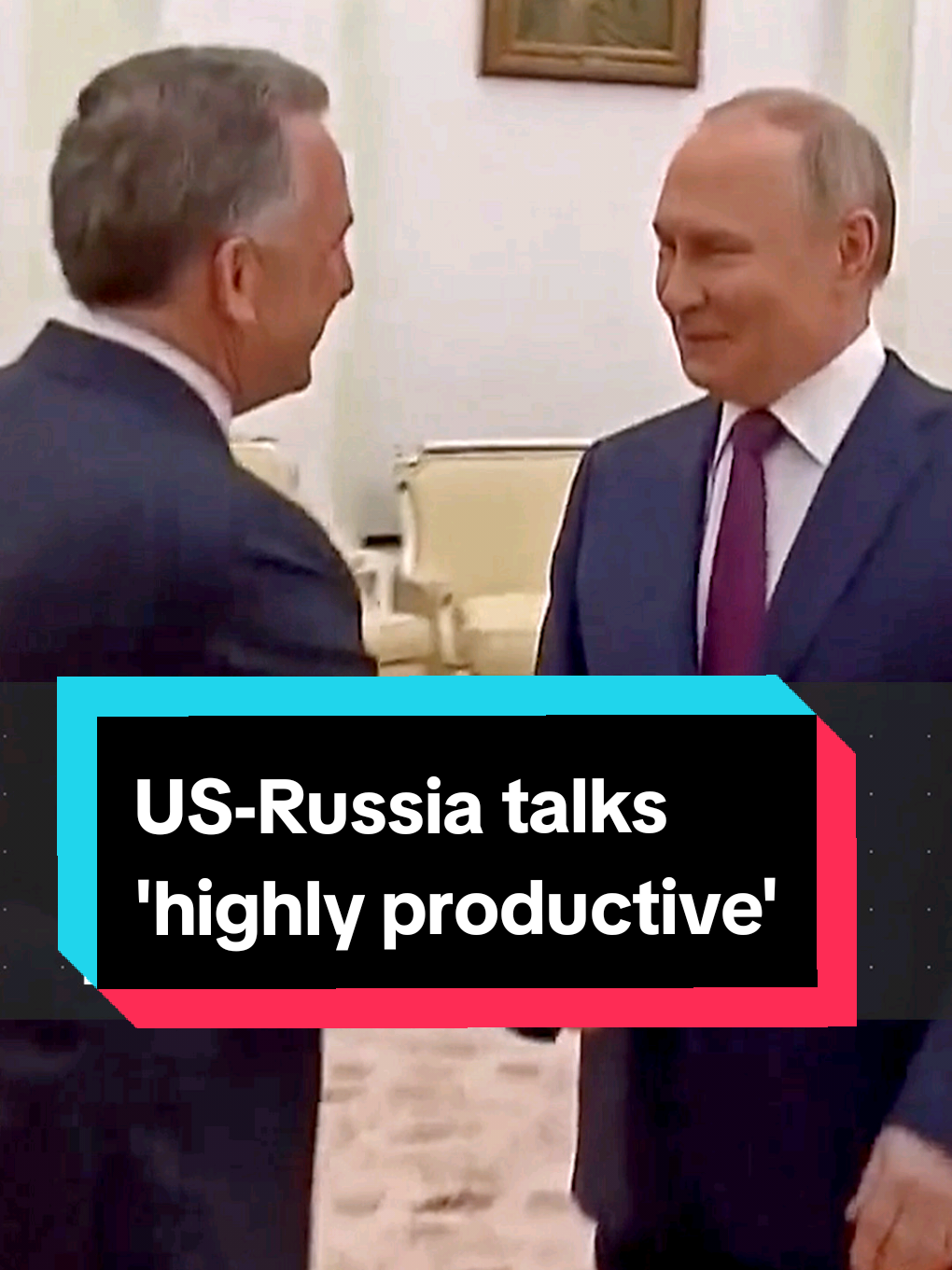 President Donald Trump described today's meeting between his US envoy Steve Witkoff and Russian President Vladimir Putin as 'constructive'.  However he is yet to confirm whether or not he'll go ahead with imposing sanctions on Russia this Friday as he's threatened to if a peace deal isn't agreed. #Russia #Ukraine #US #Trump #C4News