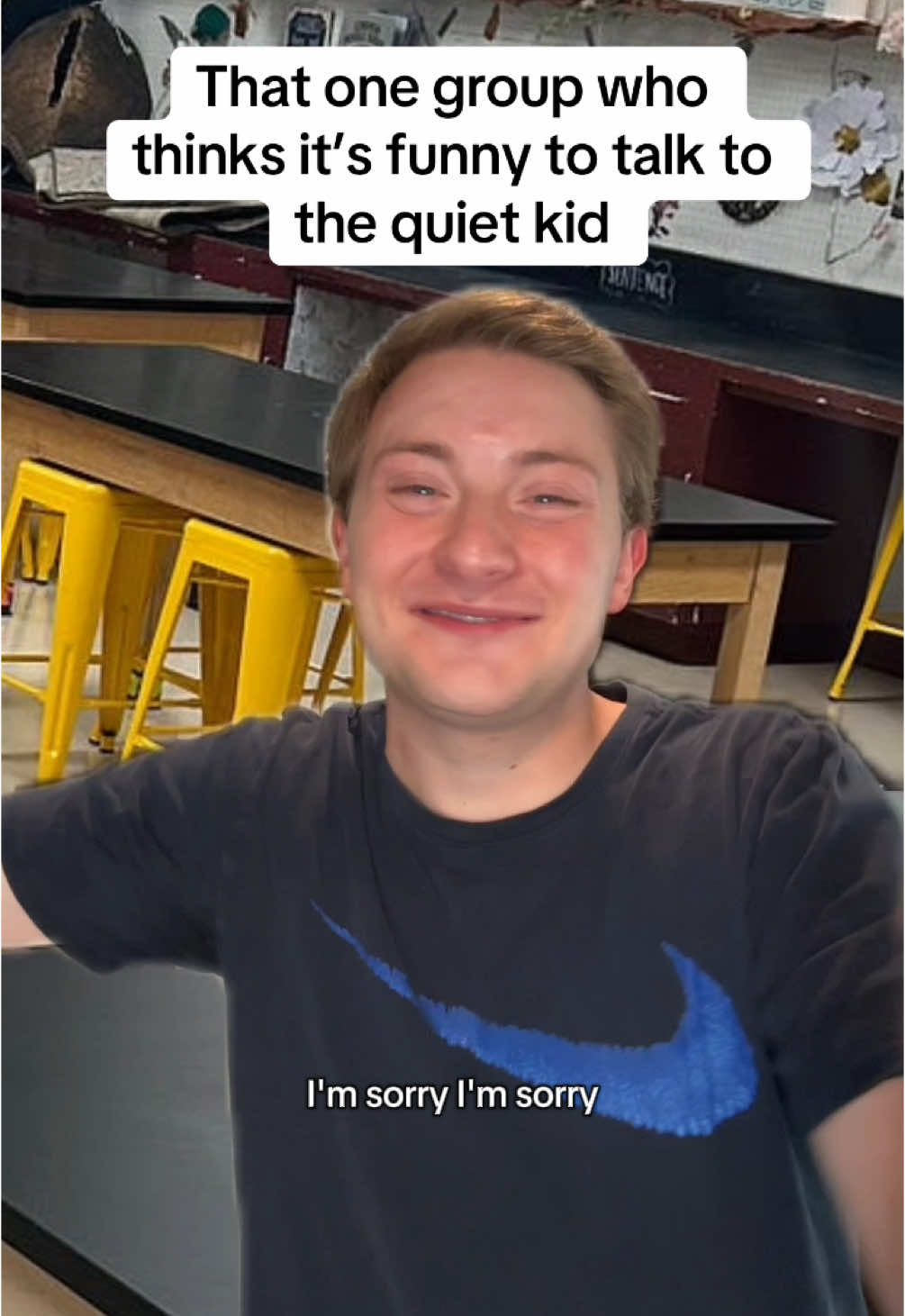 That one group who thinks it’s funny to talk to the quiet kid #nostalgia #middleschool #school #pov #fypツ #greenscreen  