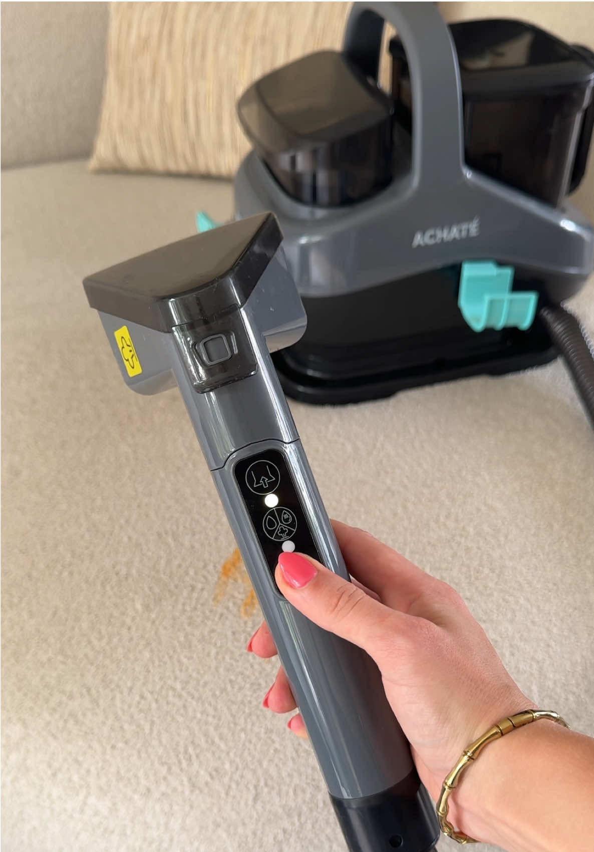 Spotcleaner PRO with steam, hot & cold water🧼🤍 Use code CLEAN for €5,- additional discount on the sale! Www.achate.com @Achatéshop link in bio #achate #achateshop #cleaning #cleaningtiktok #clean #CleanTok #cleaningtiktok #asmr #asmrsounds #asmrvideo #asmrtiktoks #asmrcleaning 