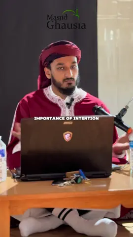Importance of renewing intentions | Ustaad Haroon #fyp #huddersfield #Islam #intentions #speech #masjid 