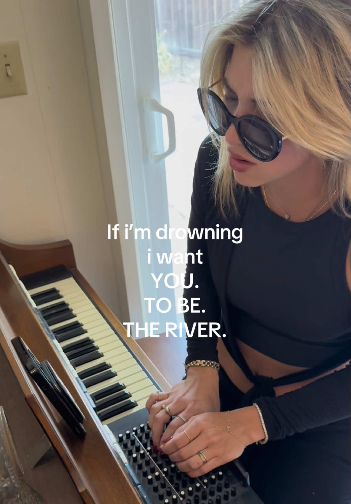 a siren wrote this for me #music #artist #sing #relatable #nepobaby 