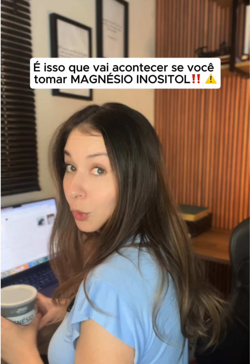 Esse é o meu magnésio preferido! 🤌🏼 #magnesioinositol #magnesio #cortisol #cortisolelevado #mulheres 