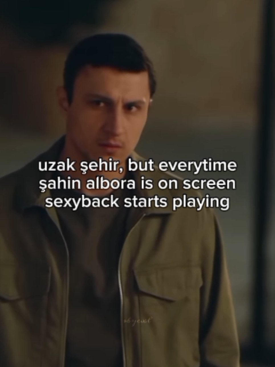 this is what i hear when im watching uş #uzakşehir #uzakşehirdizi #şahinalbora #alperçankaya #fypp #sexyback #turkishseries 