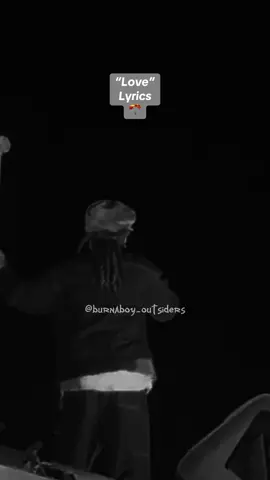 Daily Dosage 🦍🖤.                             #burnaboy #outsiders #Love #fyp 