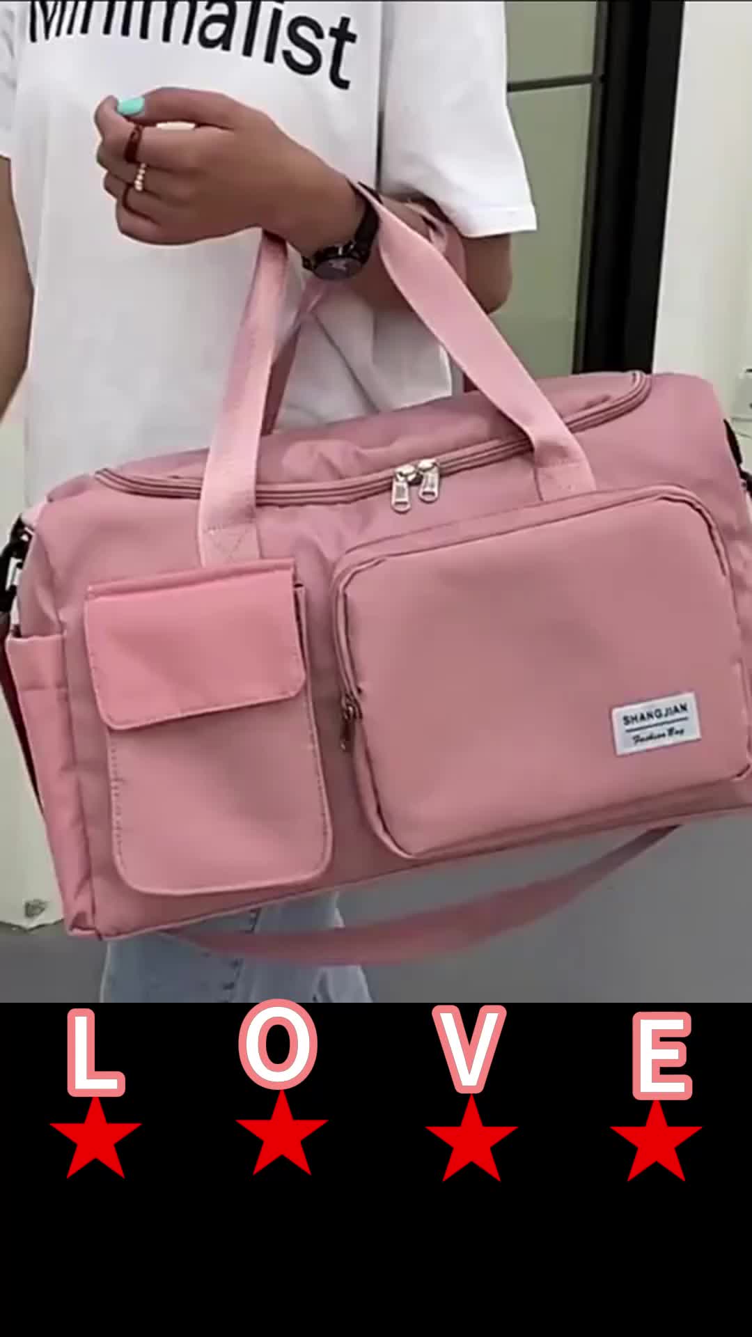 Large Capacity Storage Bag Travel Bag Tote Carry On Duffel Luggage Waterproof Backpack Handbag Oxford Shoulder Women #backpack #bags #backpacks #travelbag #luggage #backpackshopping #luggagebag #travelbags #dufflebag #largecapacitybag #football #Soccer #psg #tuff #magic #pool #nfltiktok #tiktoksports #deer #nfinews