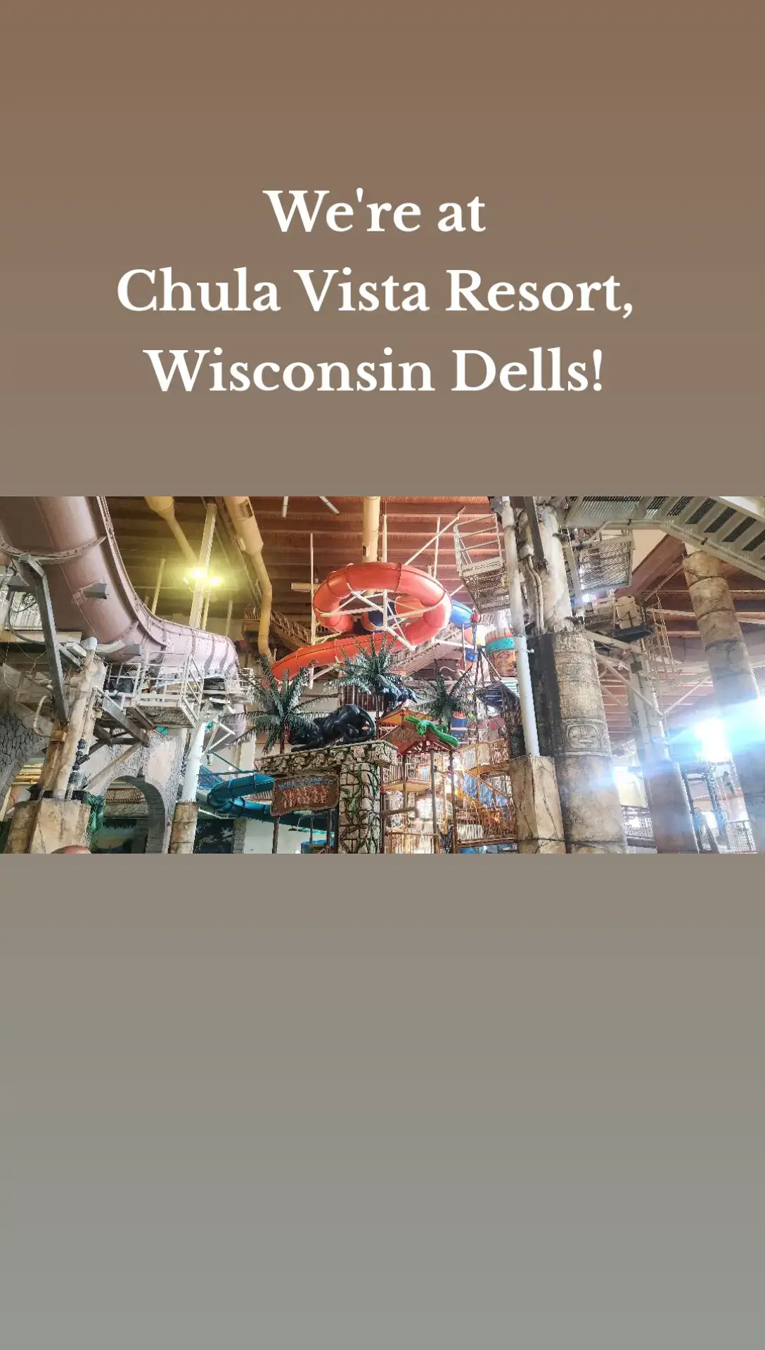 We love having a blast at Chula Vista Resort, Wisconsin Dells! #familytime