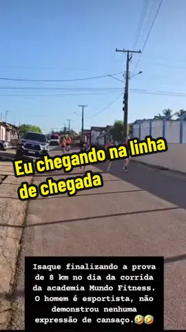 Eu chegando na linha de chegada 👏🏻🙏🏼🥹🏃🏻‍♂️‍➡️📽️  #isaque #corredor #corridaderuabrasil #corridaderua 