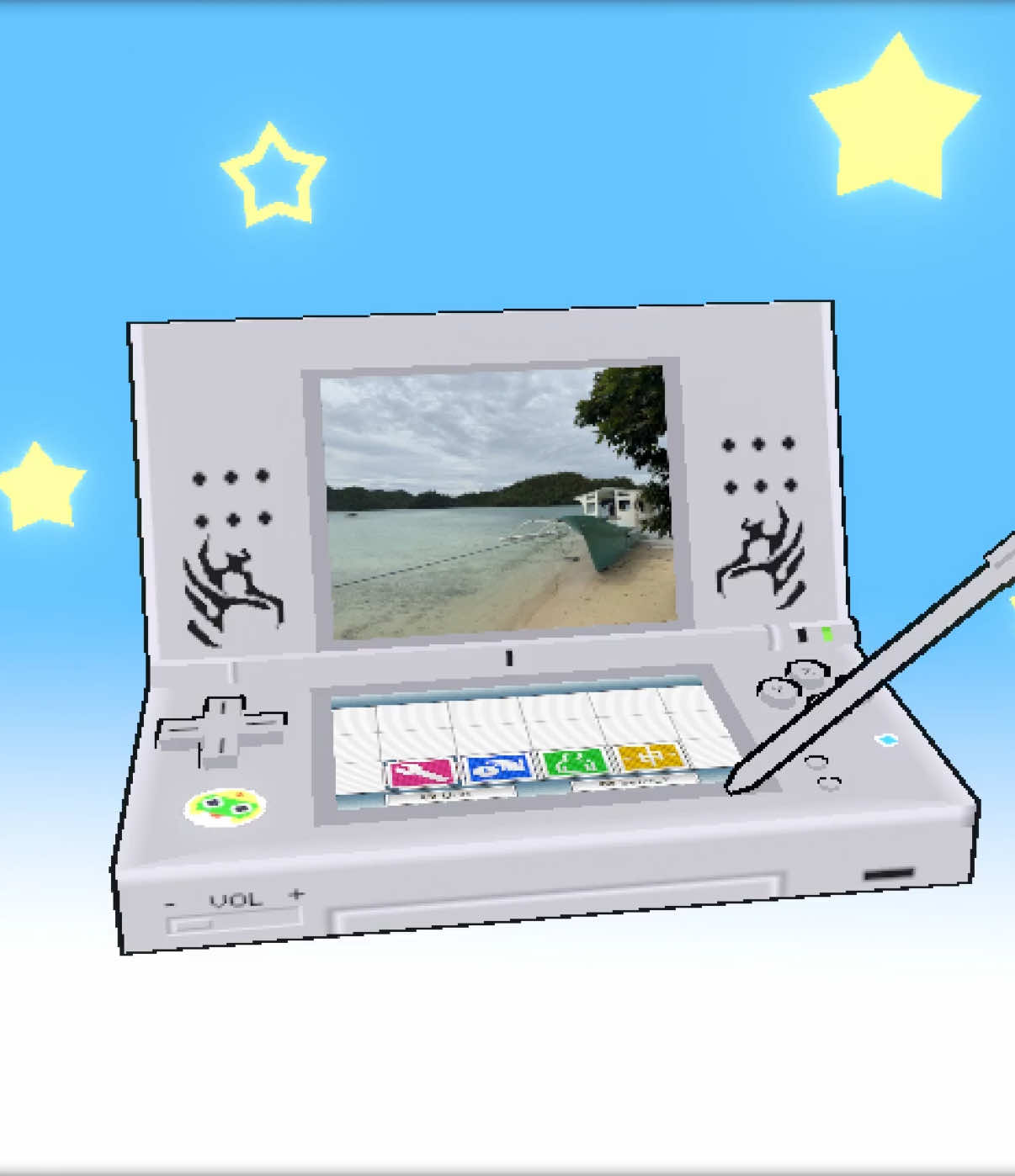 Finally back home from SEA! 🌴 Currently working through some lowpoly comms and working cooking up some shorts at the moment (gonna use this ds for one of them) Should be back to the typical upload schedule now! Can’t to share more lowpoly with y’all! ✨ #lowpoly #blender3d #y2k #3danimation #y2kaesthetic