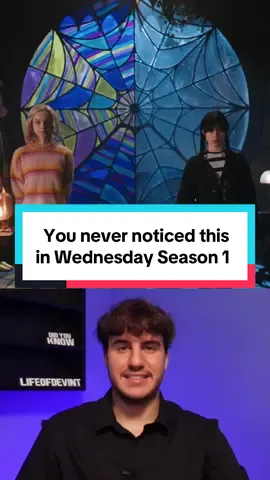 You never noticed this in Wednesday Season 1 #wednesday #wednesdayaddams #wednesdaynetflix #jennaortega #wednesdayseason2 