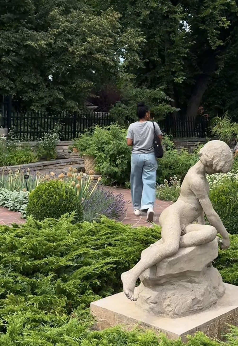 my morning at the gardens ⛲️ #denverco 