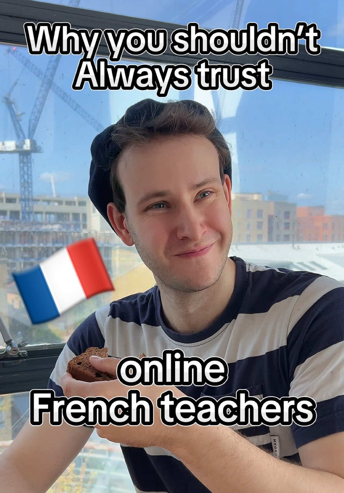 You learn French… but shouldn’t always trust “online French teachers” 😅🇫🇷 @French Teacher Carlito #French #LearnFrench #FrenchLesson #Humour #Food