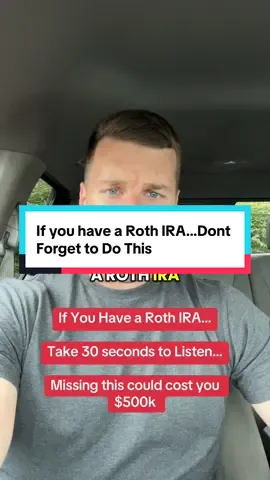 This could cost you $500k or more if you miss this #rothira #financetips