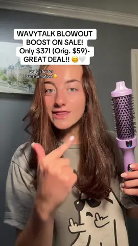 So amazing!! Love this blowout look! Great DEAL😊💗@wavytalkofficial #wavytalk #tiktokshopbacktoschool 