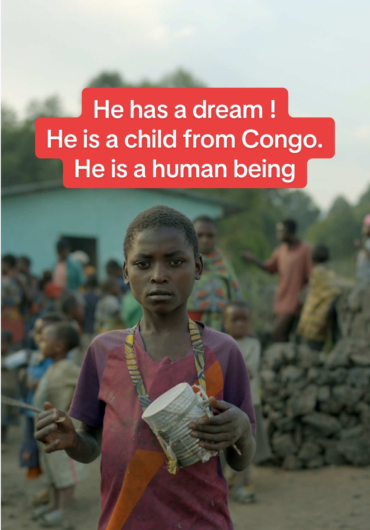 The child from Congo deserves a chance to dream and live in peace. . . . . . . . . #FreeCongo #CongoPeace #JusticeForCongo #freedom #peace #congo #congolesetiktok #congolaise🇨🇩 #congokinshasa243🇨🇩 #humanity #solidarity #congo #africantiktok #african #africa 