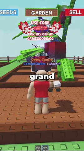 Can 8 Red Foxes Steal the Grand Tomato Seed #roblox #growagarden #roblox #growagarden 