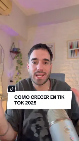 Cómo crecer en Tik Tok 2025 #herramientasparacrearcontenido #formatoparagrabarentiktok #communitymanager2025 